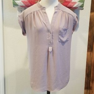 Pleione Tan Tunic Top S